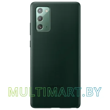 Чехол Samsung Leather Cover для Galaxy Note 20 (зеленый)